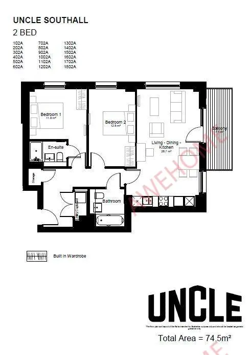 倫敦租房UNCLE Southall 2B