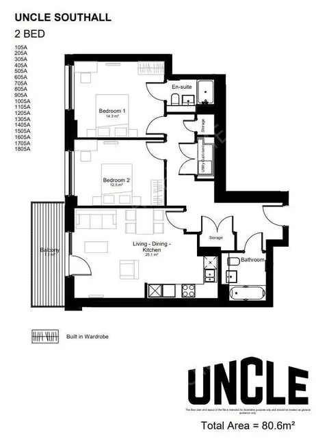 倫敦租房UNCLE Southall 2B
