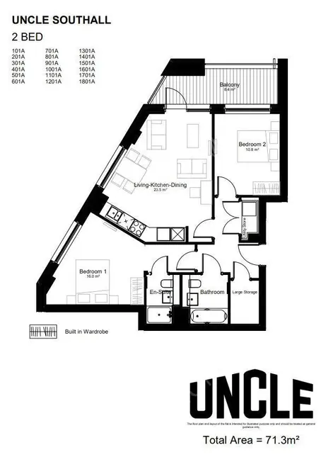 倫敦租房UNCLE Southall 2B