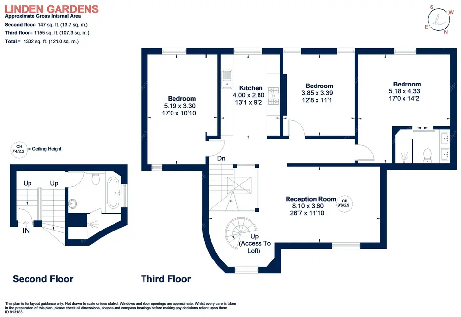 倫敦租房Linden Gardens 3B