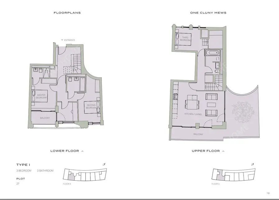 倫敦租房3 Cluny Mews 3B