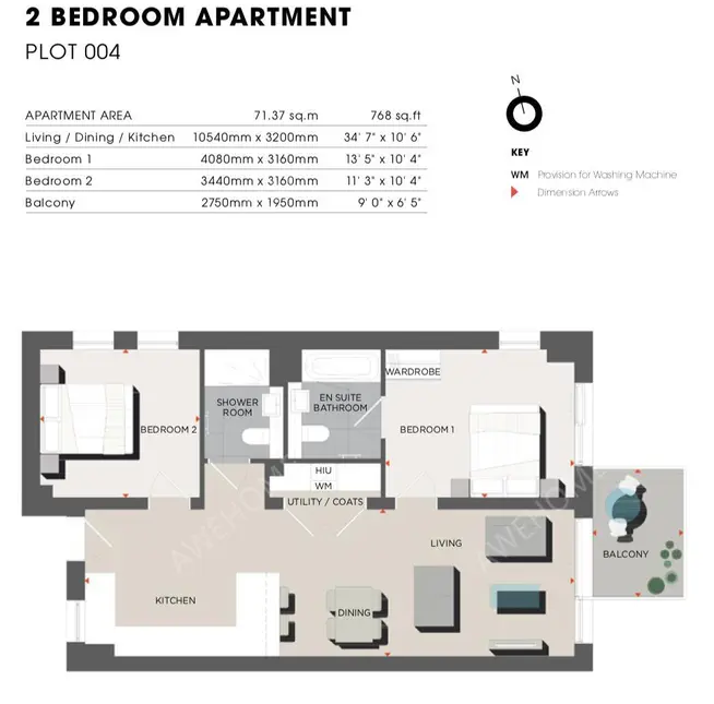 倫敦租房Barracks Court 2B