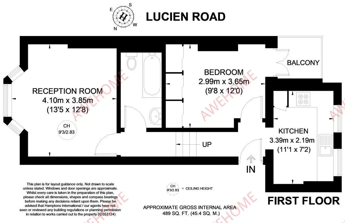 倫敦租房Lucien Road 1B