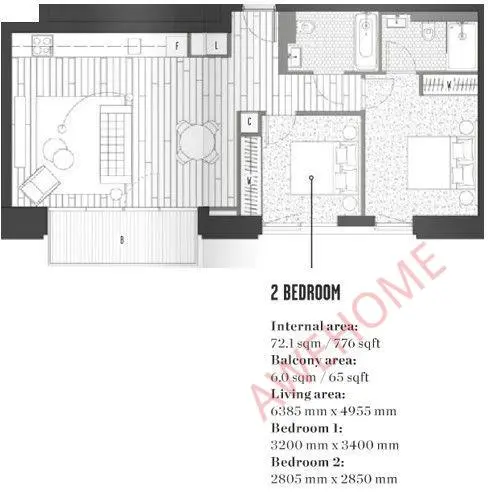 倫敦租房Meade House 2B
