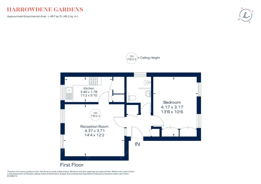 倫敦租房Harrowdene Gardens 1B