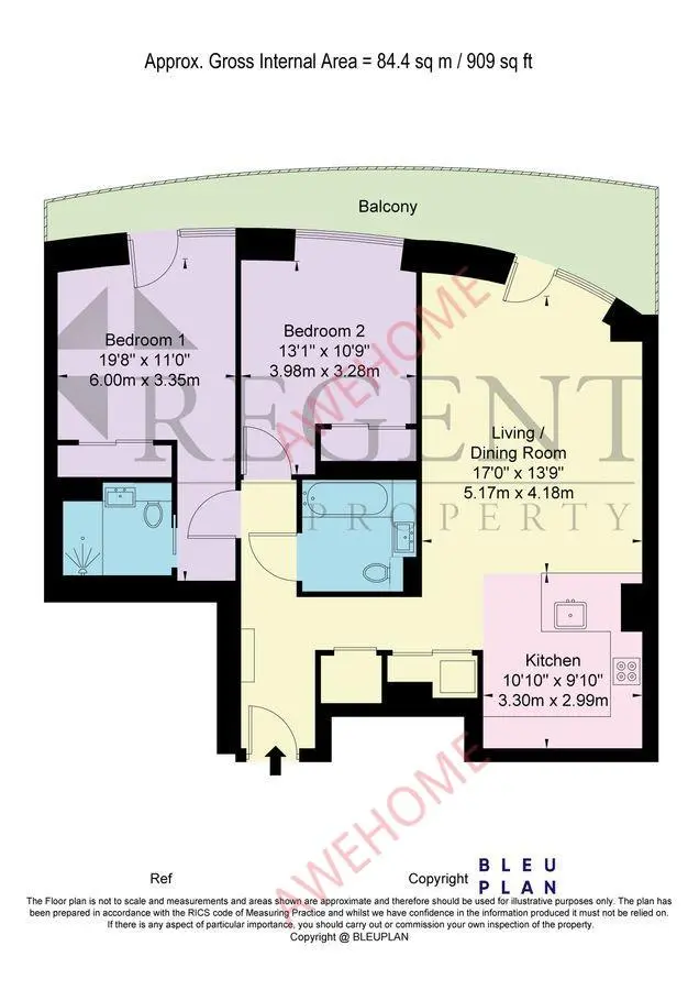 倫敦租房Cassini Apartments 2B