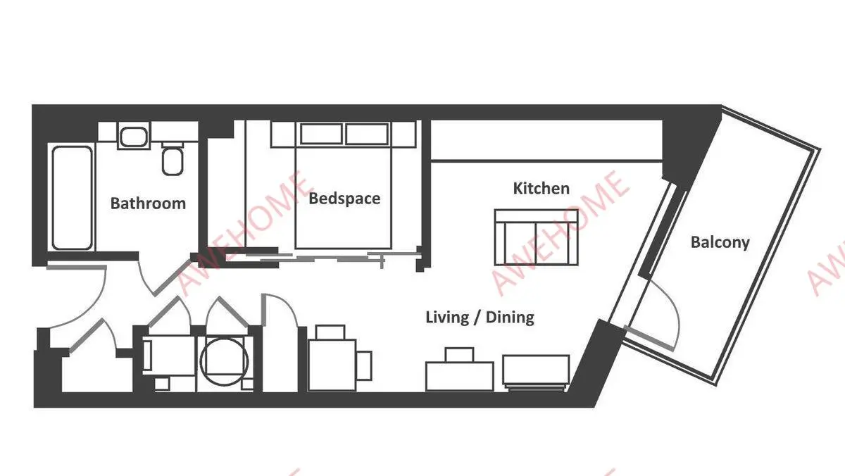 倫敦租房Brent House 1B