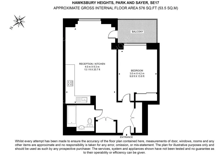 倫敦租房Hewson Way 1B