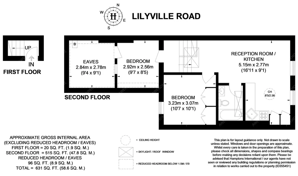 倫敦租房Lilyville Road 2B