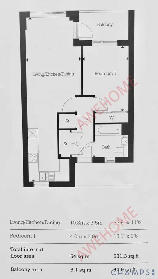 倫敦租房Tide Waiters House 1B