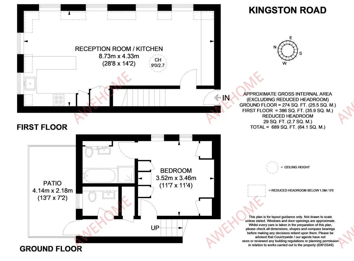 倫敦租房Kingston Road 1B