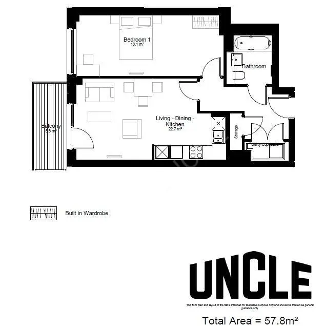 倫敦租房UNCLE Southall 1B