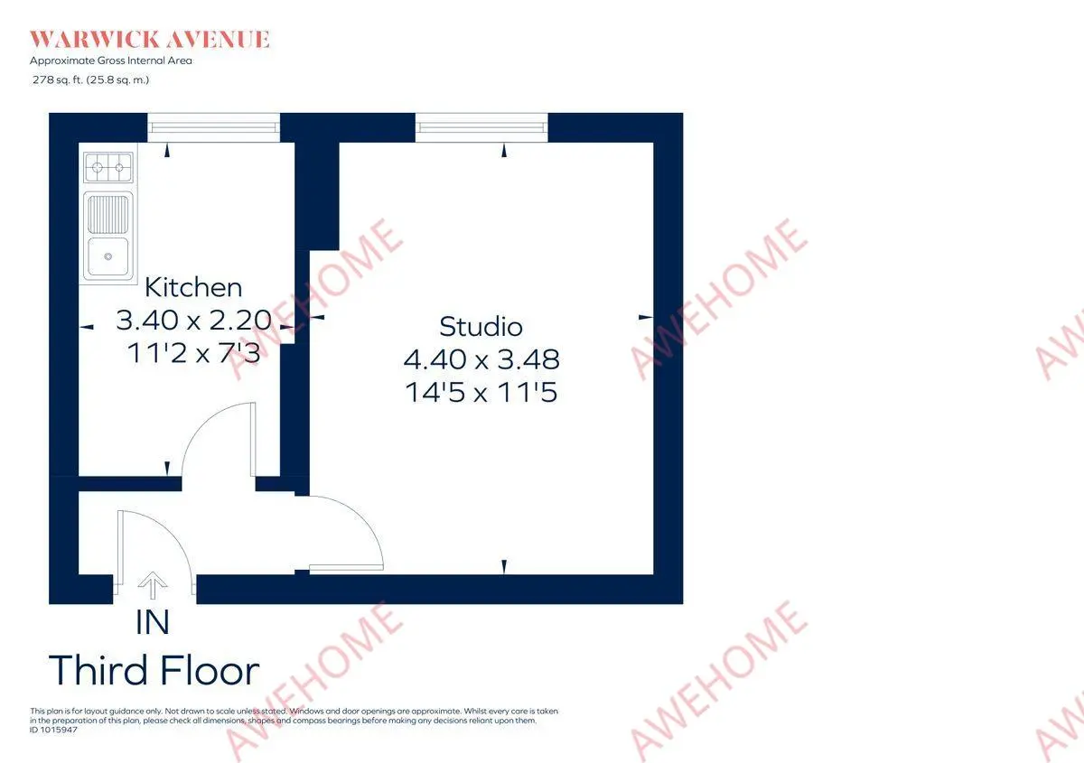 倫敦租房Warwick Avenue 1B