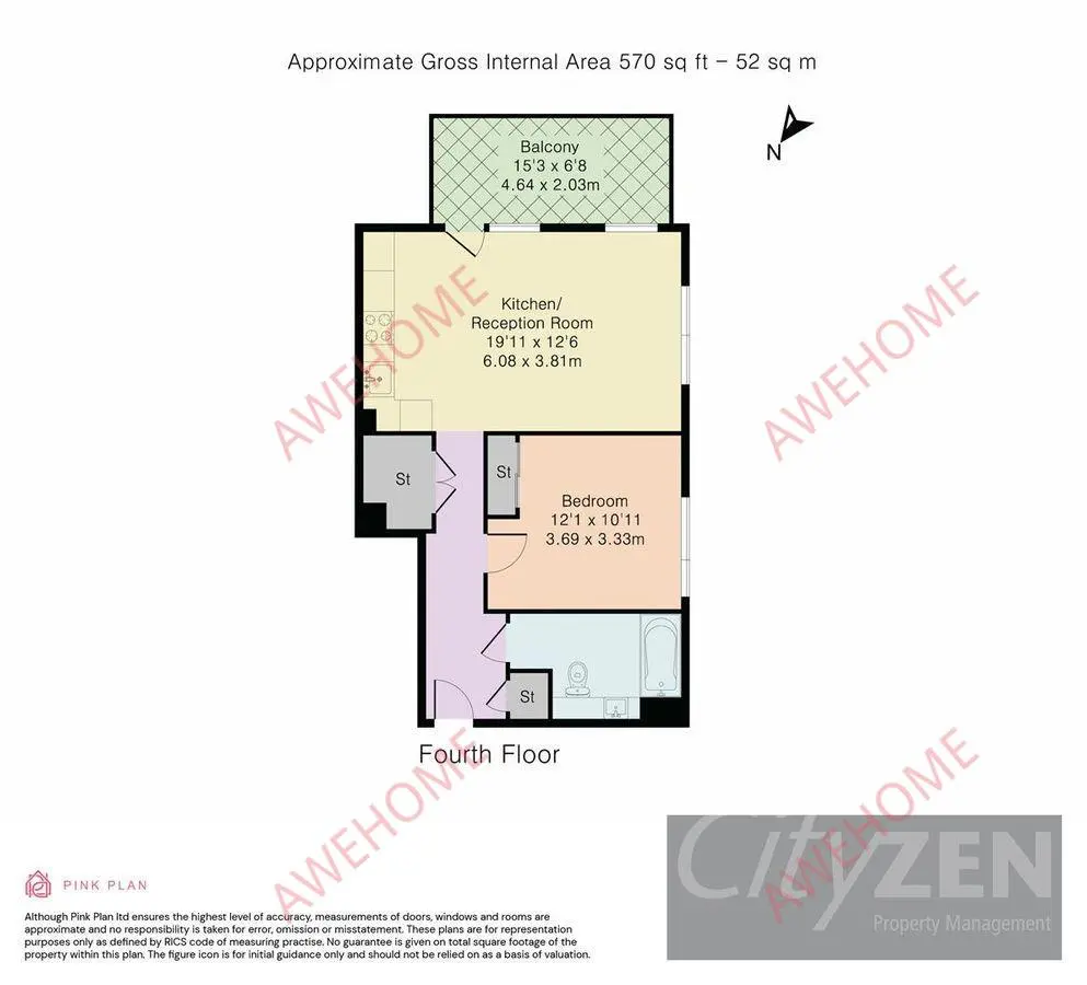 倫敦租房Wayfare House 1B
