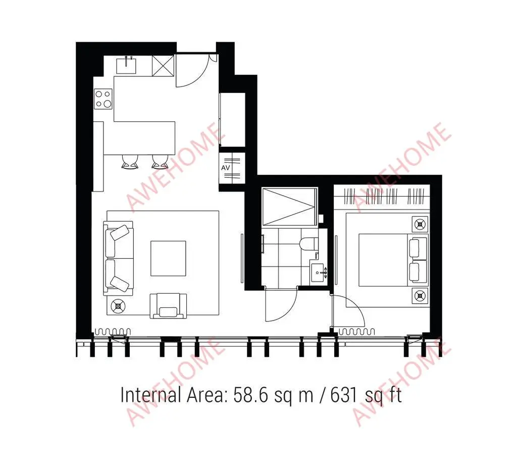 倫敦租房The Nova Building 1B