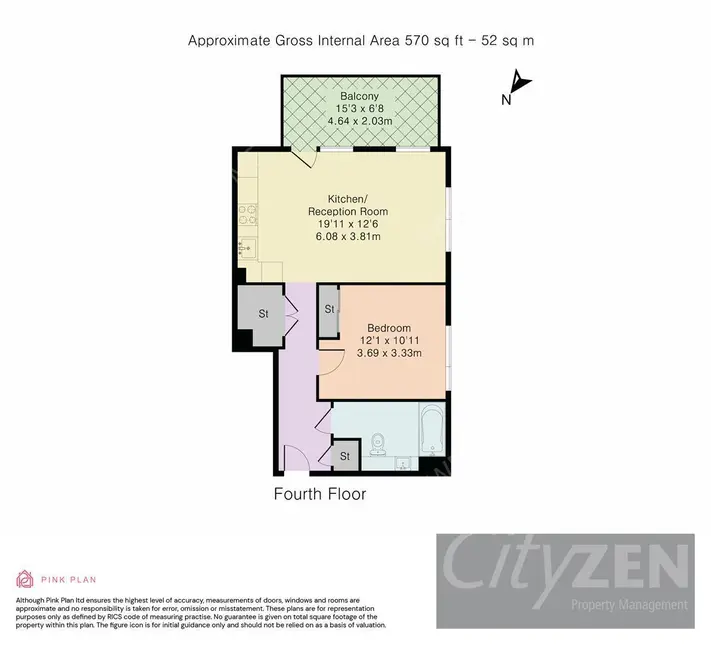 倫敦租房Wayfare House 1B