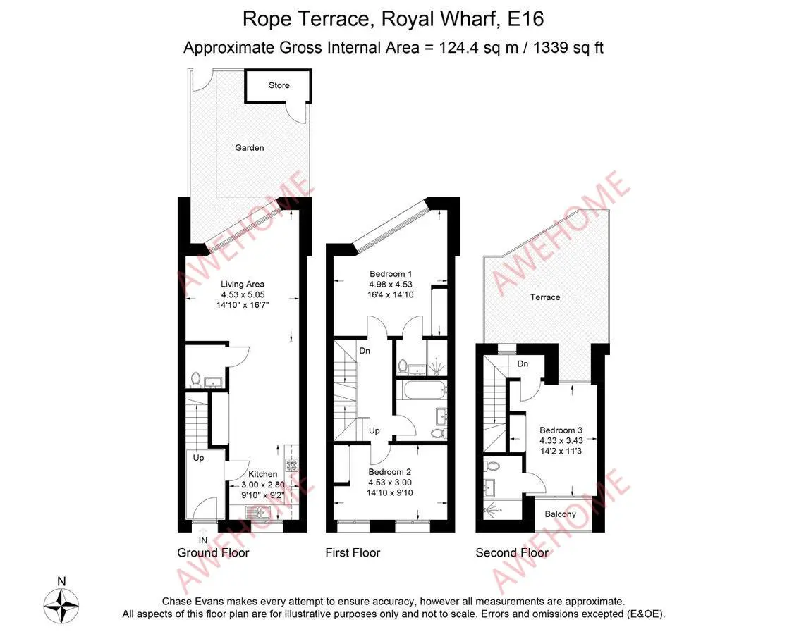 倫敦租房Royal Wharf 3B