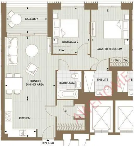 倫敦租房Bowden House 2B
