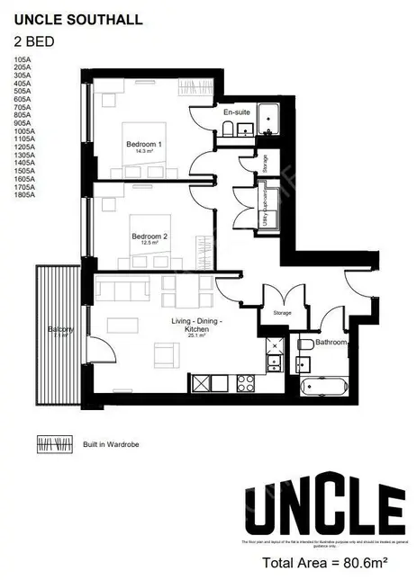 倫敦租房UNCLE Southall 2B