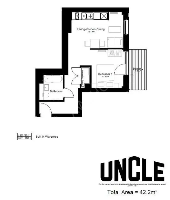倫敦租房UNCLE Southall 1B