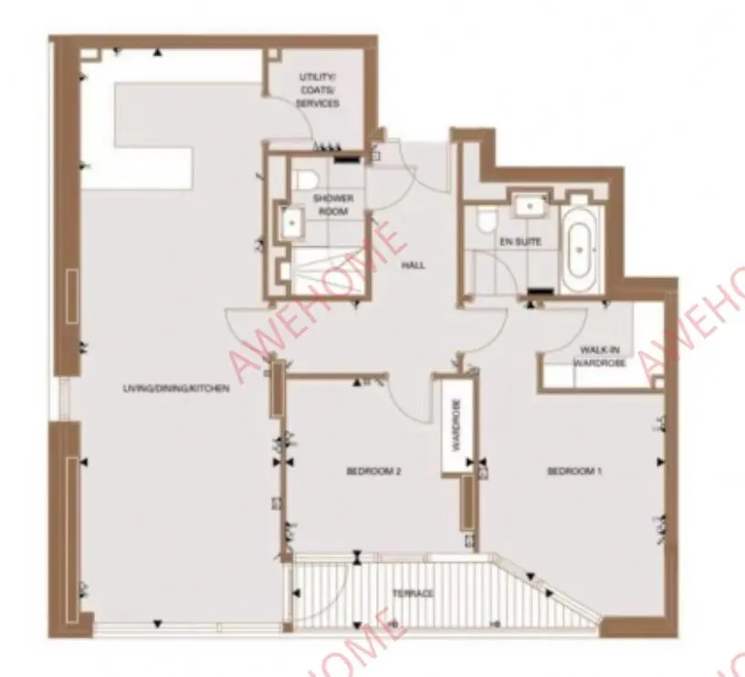 倫敦租房Sherrin House 2B