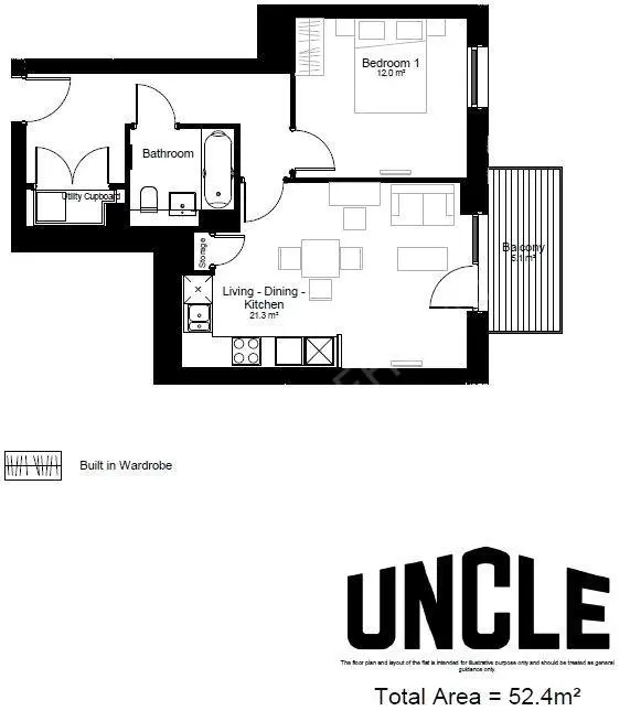 倫敦租房UNCLE Southall 1B