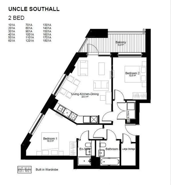 倫敦租房UNCLE Southall 2B