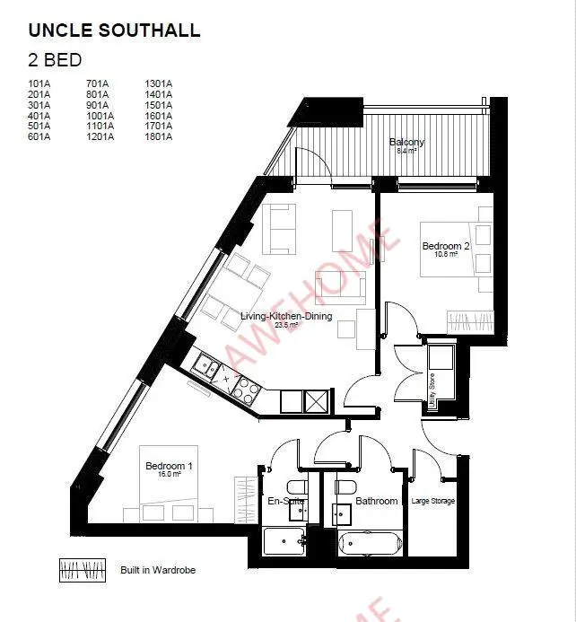 倫敦租房UNCLE Southall 2B