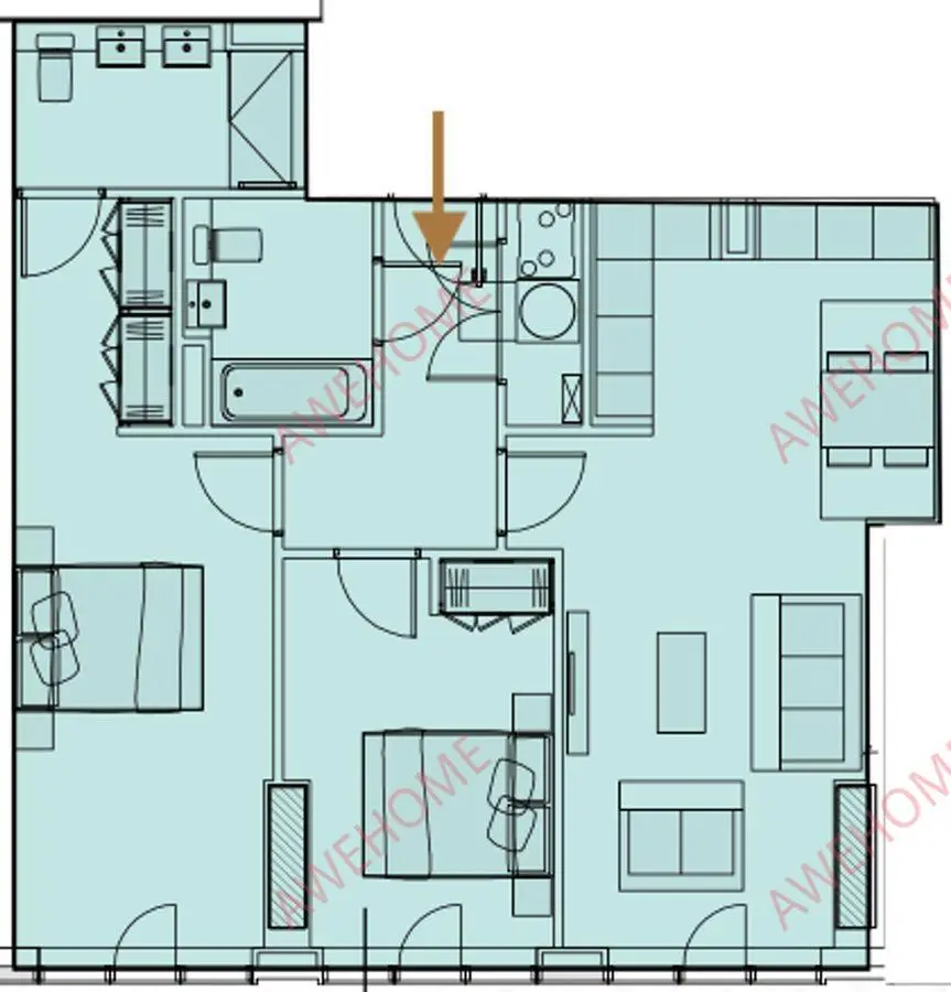 伦敦租房Silvercroft Street 2B