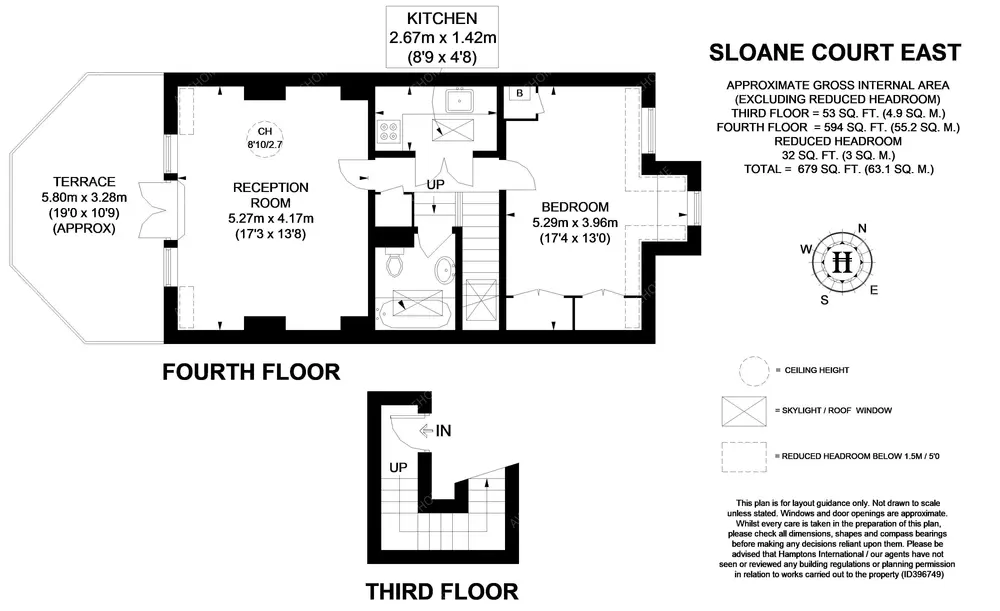 倫敦租房Sloane Court East 1B