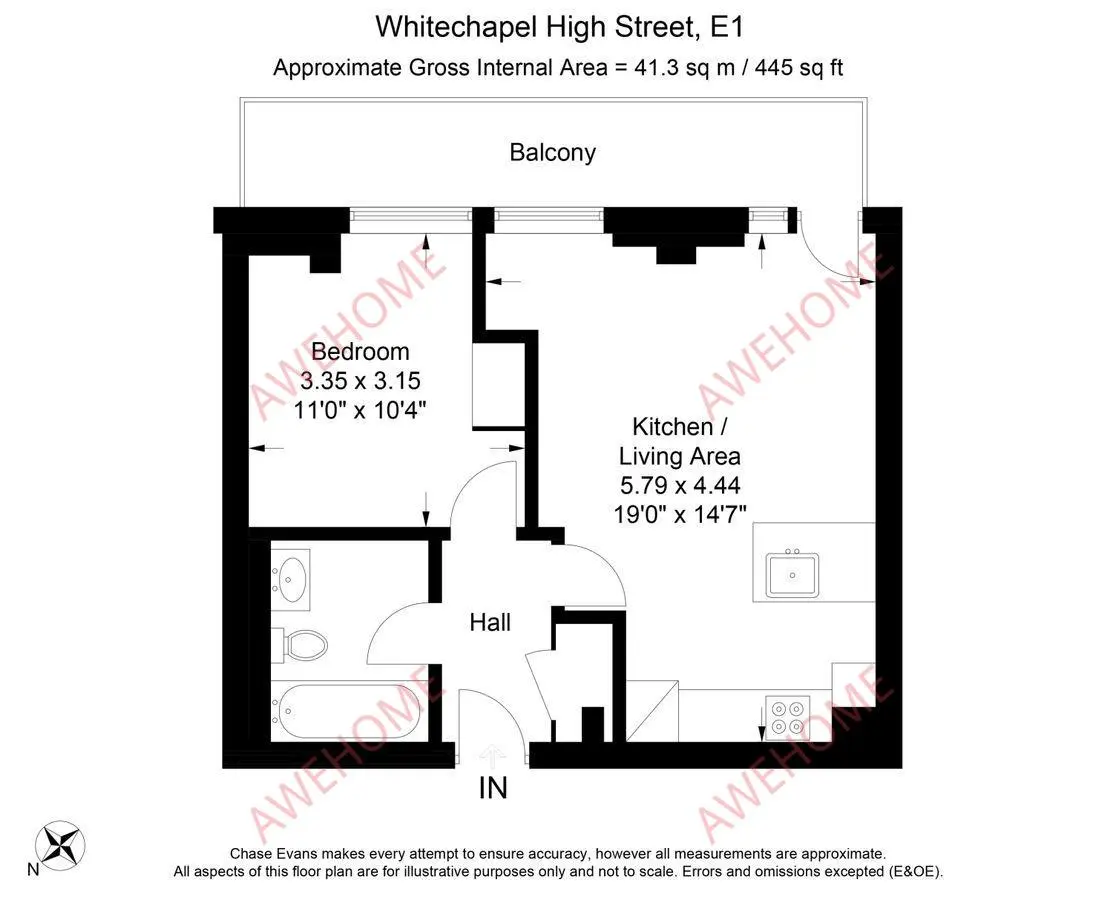 倫敦租房Whitechapel High Street 1B