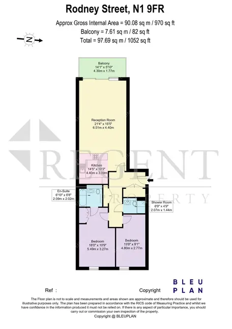 倫敦租房Emerson Court 2B