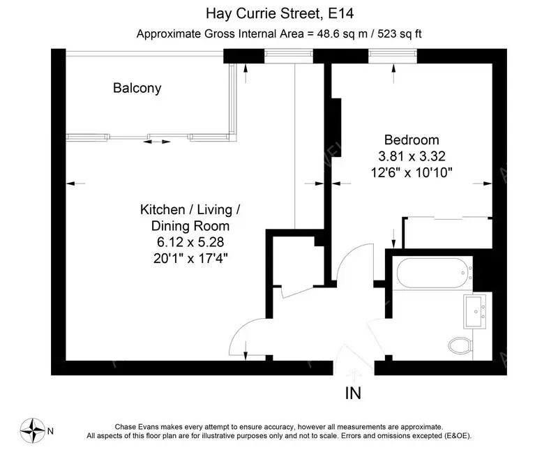 倫敦租房Hay Currie Street 1B