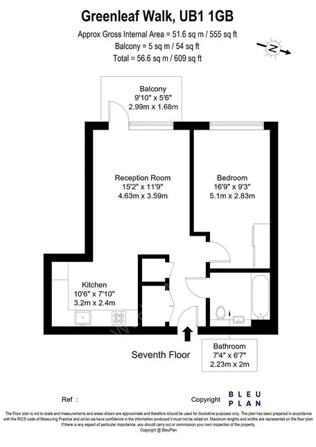 倫敦租房Viola House 1B