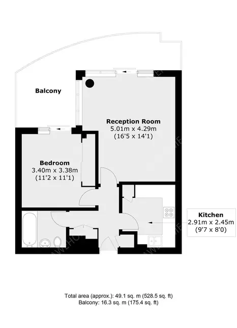 倫敦租房Fountain House 1B