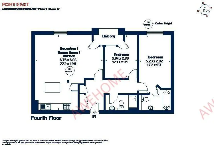 倫敦租房Port East Apartments E14 2B