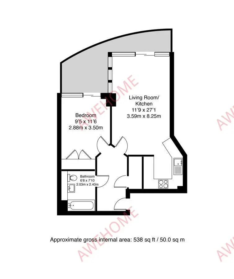 倫敦租房Jellicoe House 1B