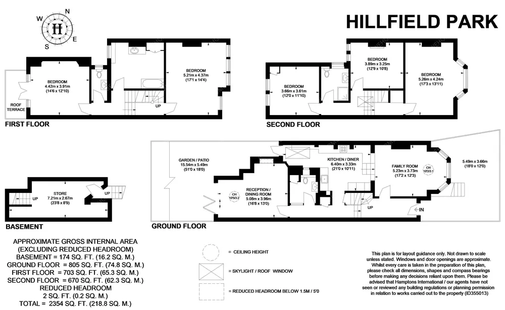 倫敦租房Hillfield Park 5B