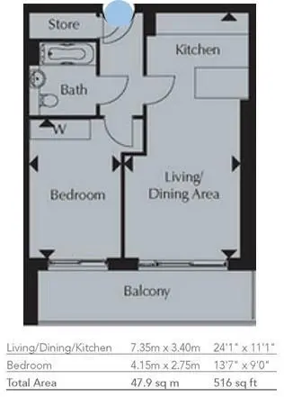 倫敦租房Kensington Apartments 1B