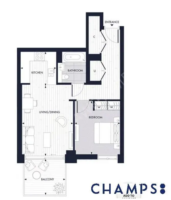 倫敦租房Darwin House SW11 1B