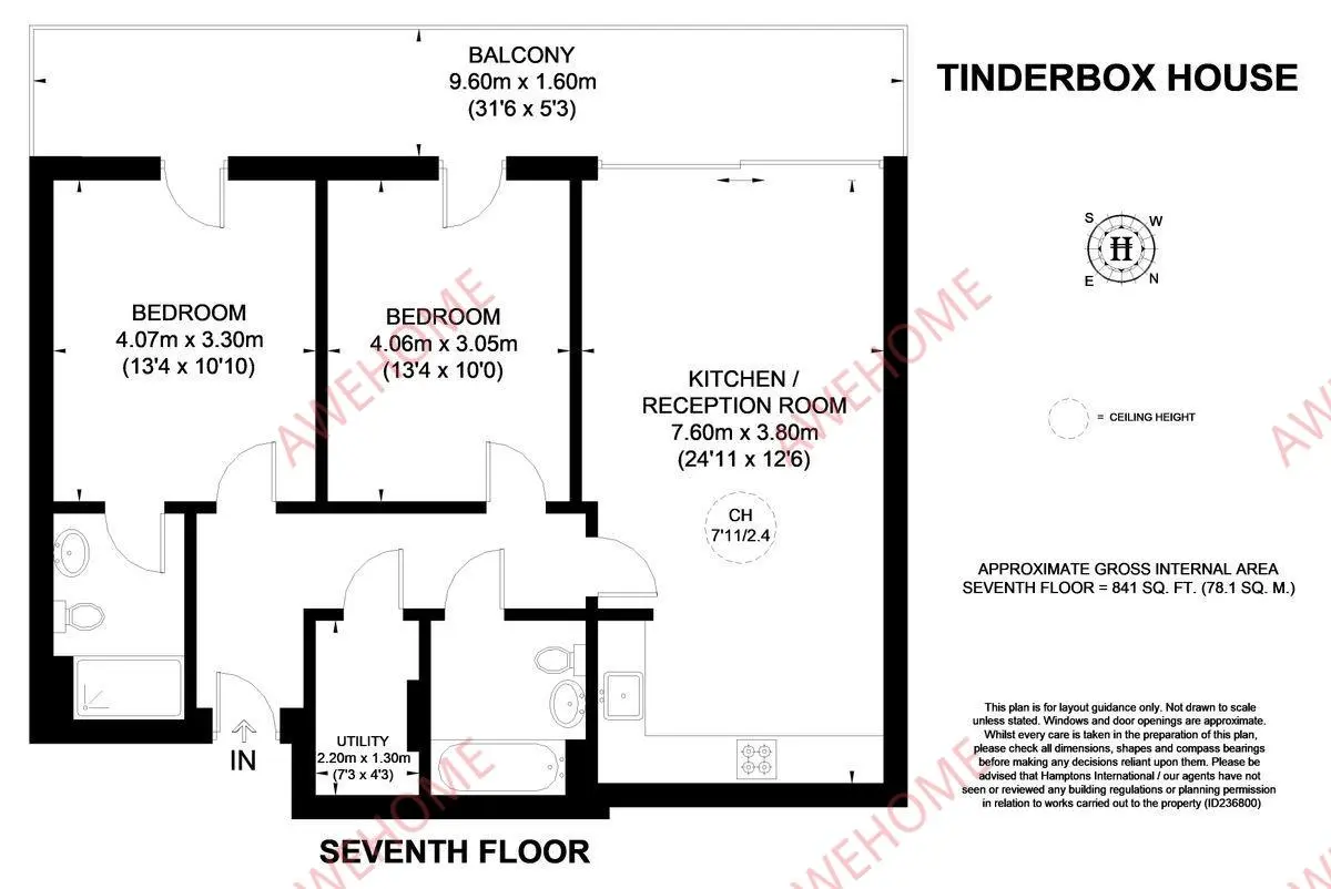 倫敦租房Tinderbox House 2B