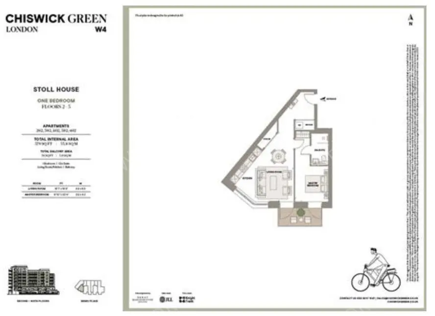 倫敦租房Stoll House 1B