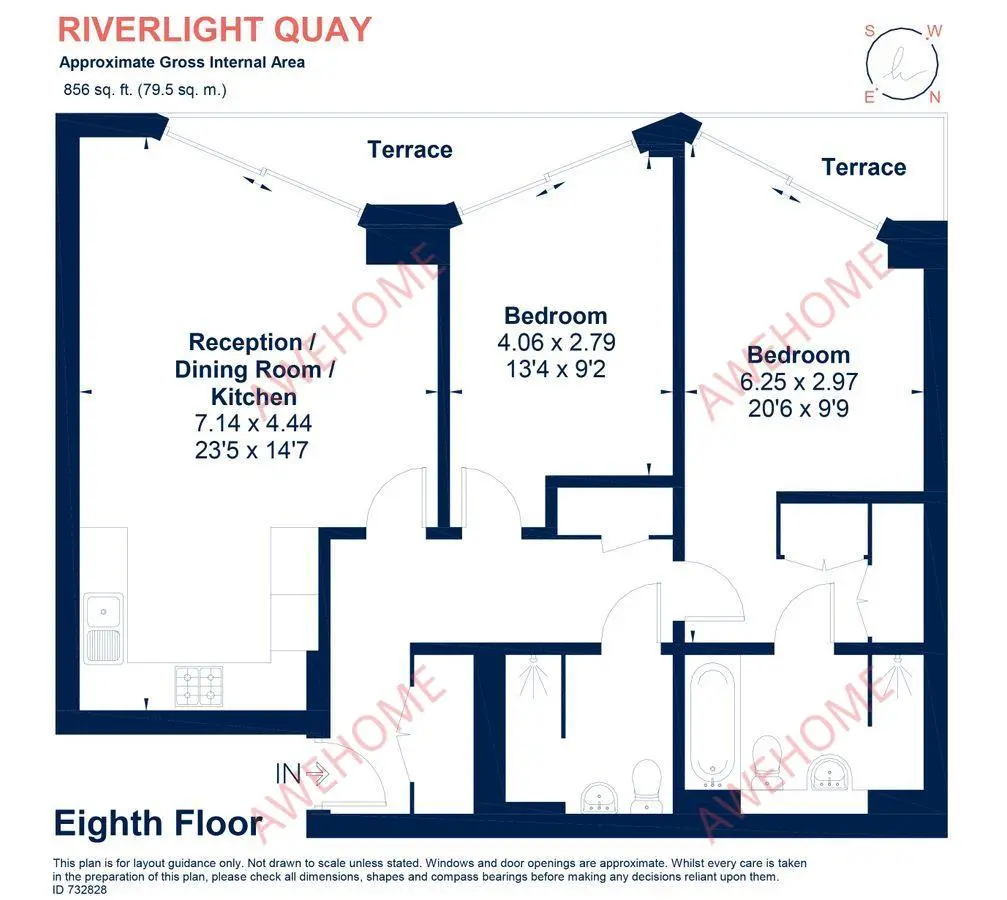 倫敦租房Riverlight Quay SW11 2B