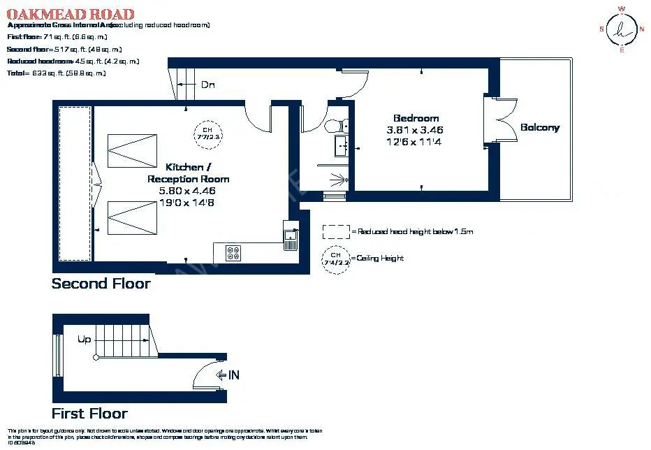 LondonPersonal housing Rentals[Personal housing]Oakmead Road 1B