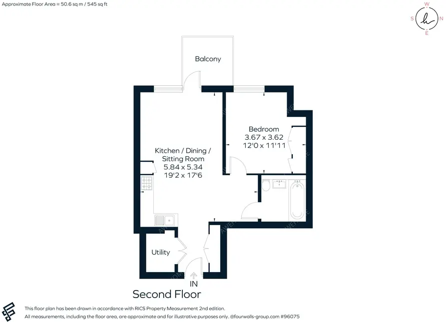 倫敦租房Fulton Road 1B