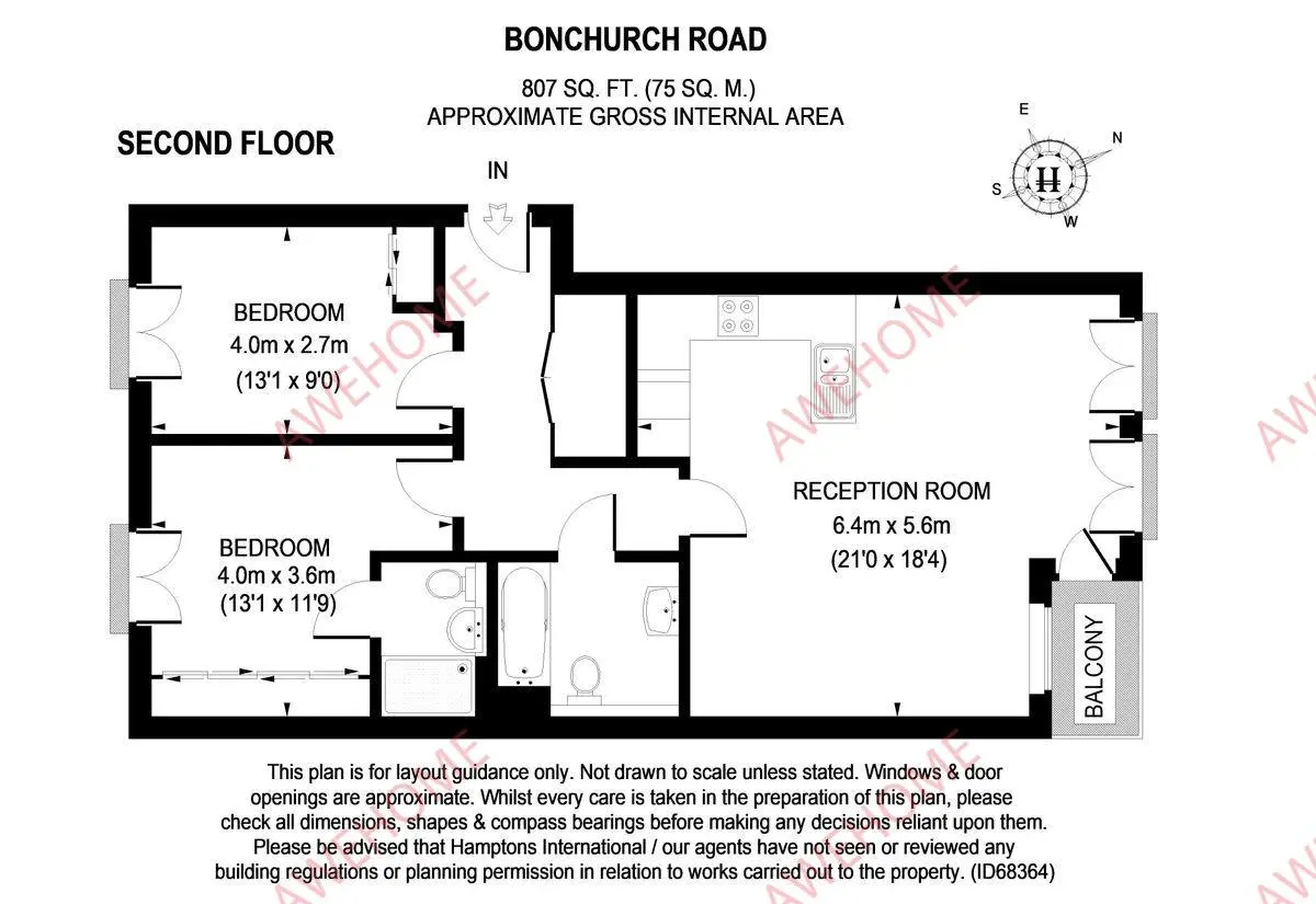 LondonBNB Rentals[BNB]Bonchurch Road 2B