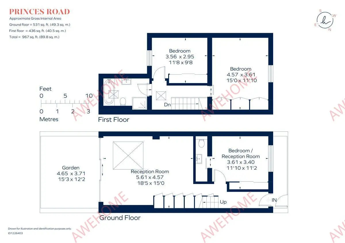 倫敦租房Princes Road 3B