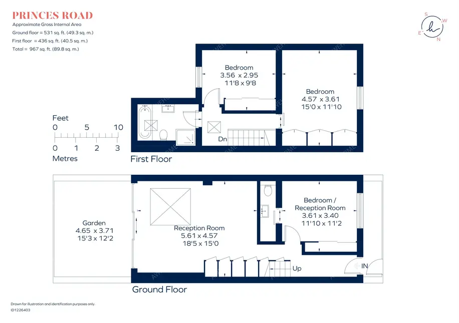 倫敦租房Princes Road 3B