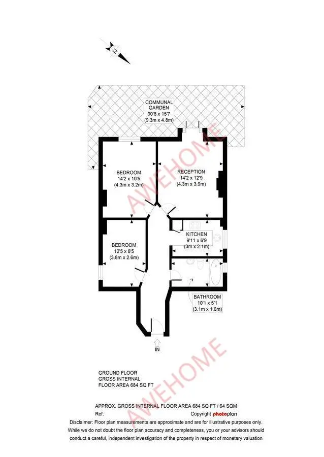 LondonPersonal housing Rentals[Personal housing]Chamberlayne Road 2B