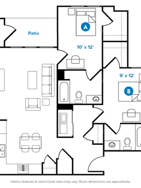 夏洛特租房Charlotte College Downs